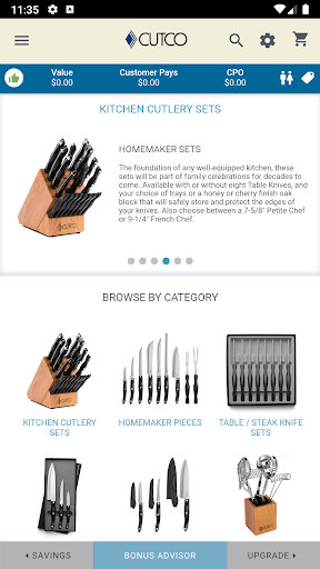Cutco Orders Beta Screen 3