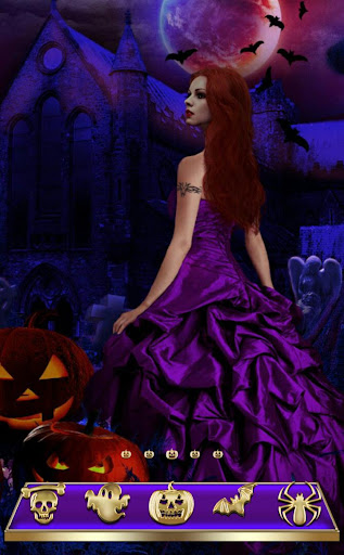 Android application Halloween Go Launcher theme screenshort