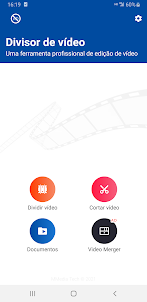Dividir vídeos e aparar vídeos