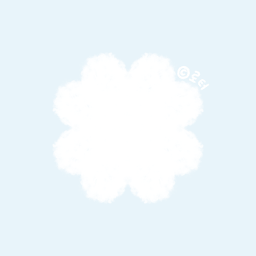 Icon image 카카오톡 테마 - 몽글 화이트 네잎클로버 구름 테마