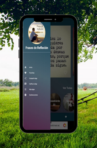 Android application Frases de Reflexión screenshort