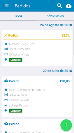 Merx Pedidos de Venda Screen 2