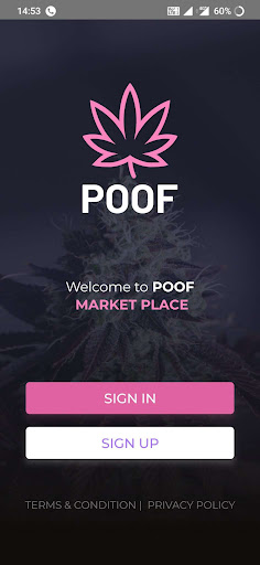 Android application Poof screenshort
