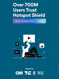 Hotspot Shield VPN: Fast Proxy Screenshot