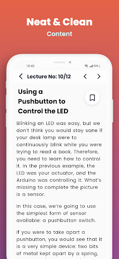 Screenshot of Learn Arduino Programming PRO
