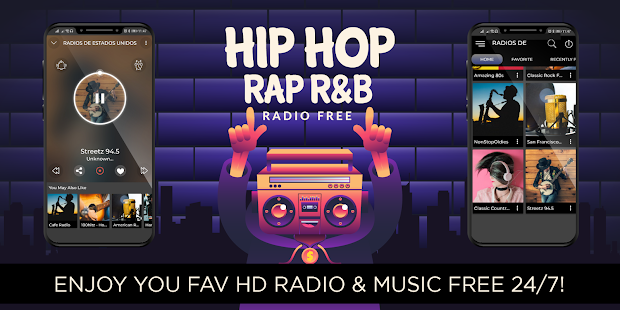 HipHop Rap R&B Radio Free ud83cudfa7 1.0 APK screenshots 16