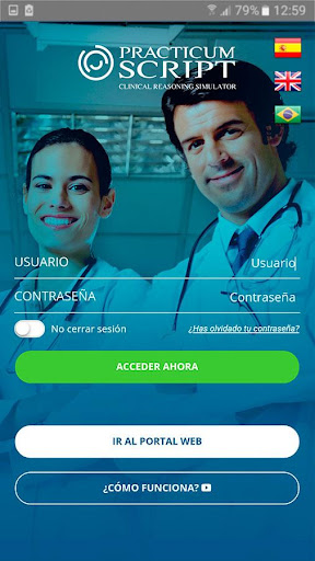 Android application Practicum Script screenshort