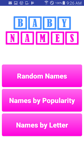 Baby Names Screen 2
