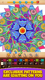 Cross Stitch Coloring Mandala screenshots 14