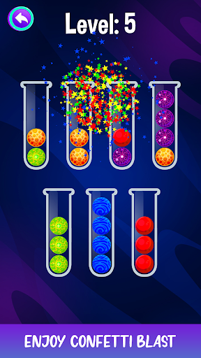 Ball Sort Color Puzzle Game Screen 2