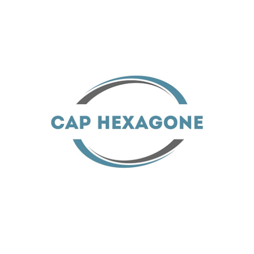 Cap hexagone logo