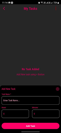 Android application Easy Focus : Pomodoro screenshort
