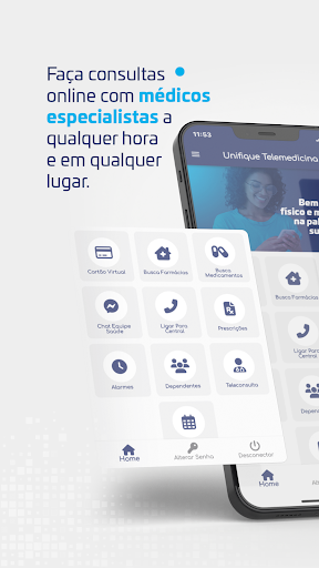 Unifique Telemedicina Screen 2