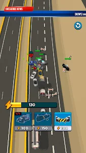 Police chase 3D