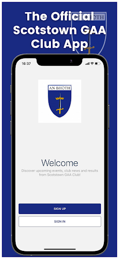 Android application Scotstown GAA screenshort
