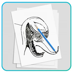 Cómo dibujar superhéroe Venom - Aplicaciones en Google Play