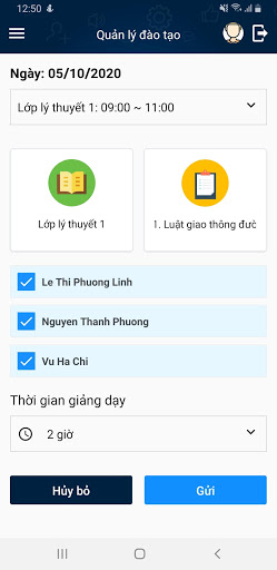 Điểm danh VICET Screen 3