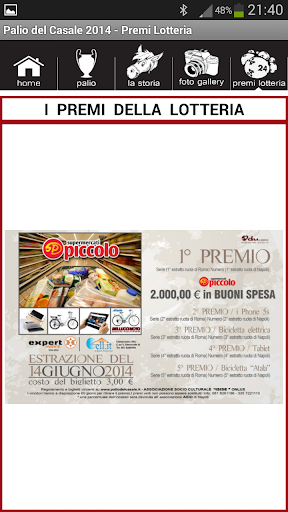 Palio del Casale Screen 3