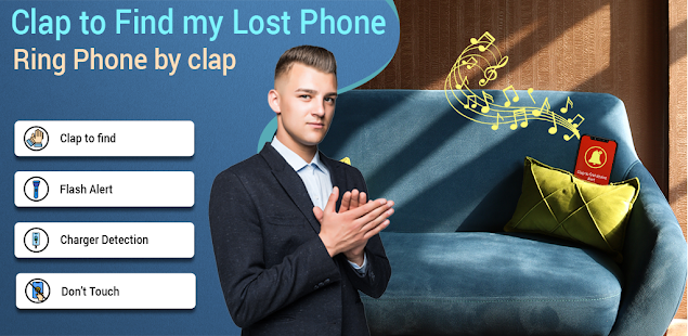 Clap to Find my Lost Phone - Ring Phone by Clap 1.0 APK + Mod (Unlimited money) untuk android