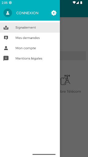 Android application Alerte THD 95 screenshort