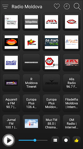Moldova Radio FM AM Music Screen 2