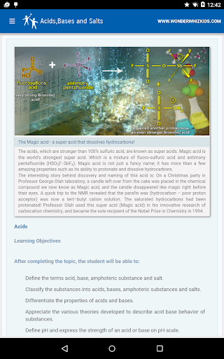 Acids, Bases and Salts Screen 3