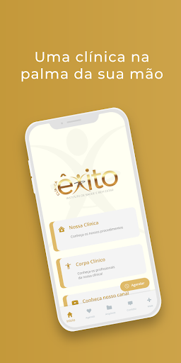 Android application Clínica Êxito screenshort