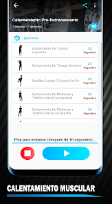 Screenshot 16 Entrenamientos Brazos y Pecho android