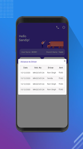 Turanth Suvidha Staff Screen 3