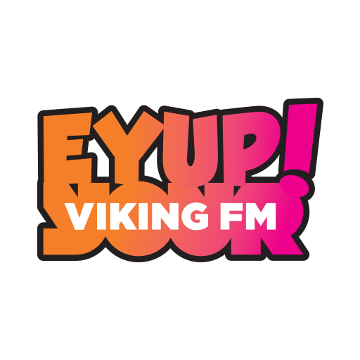 EYUP! - VikingFM stickers logo