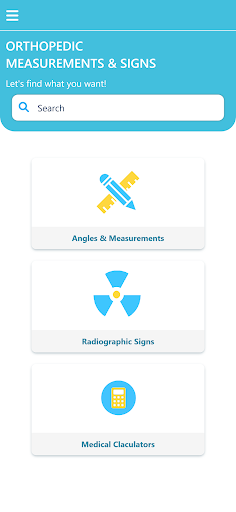 Orthopedic Measurement and Sign