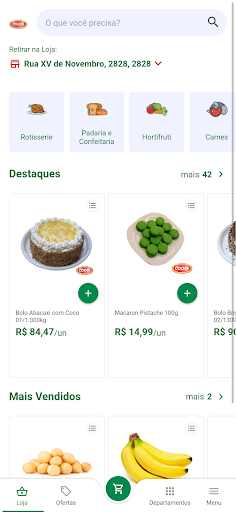 Android application Cogeb Supermercado screenshort