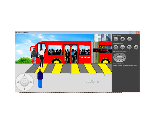Android application public bus screenshort