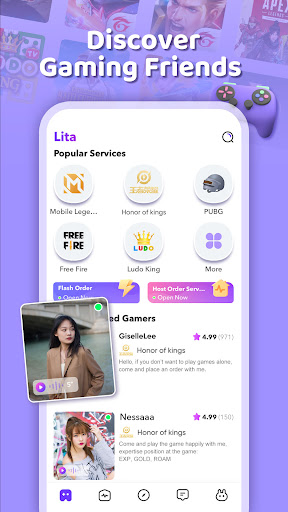 Screenshot of Lita - Meet Gamer Friends