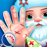 Crazy Santa Hand Doctor - Hospital Game icon