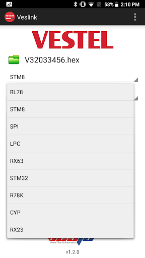 Veslink Screen 2