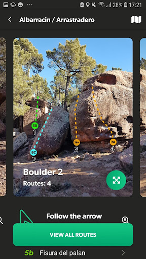 Screenshot of Topo Guru x theCrag
