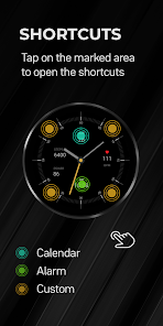 Screenshot 6 Minimal 53 Hybrid Watch Face android