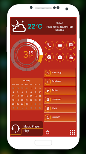 Screenshot of Elegant Launcher Pro 2