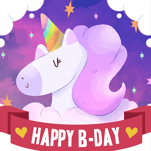 Unicorn Birthday Invitations Download on Windows