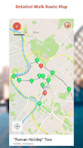 Captura de Pantalla 3 Santiago Map and Walks android
