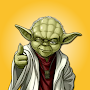 Yoda Master Stickers HD