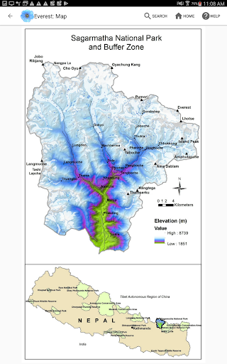 Screenshot of Wildflowers of Mount Everest