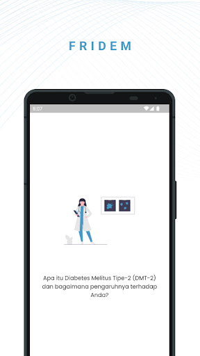 Android application Fridem screenshort