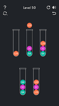 Game screenshot Ball Sort 2048 : Merge Numbers apk download