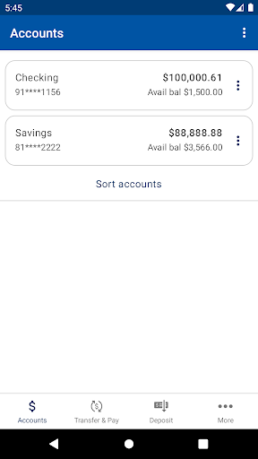 First Whitney Bank and Trust Screen 3