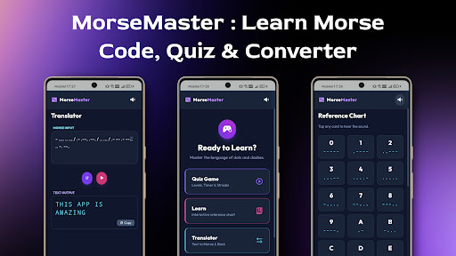 Morse Code Translator and Quiz