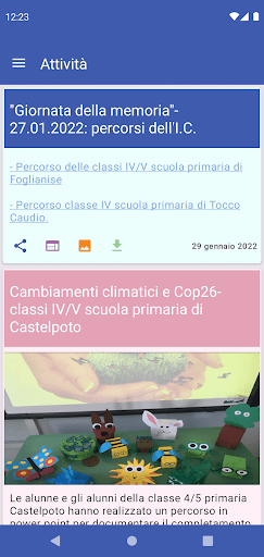 ICS “Padre Isaia Columbro” Screen 2