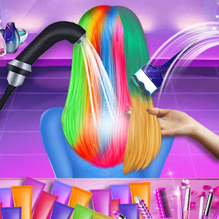 Hair Dye Spa Day Makeup Artist 1.0.7 APK screenshots 21