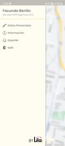 Android application Biciudad screenshort